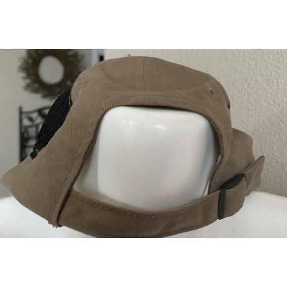 American Needle Genuine Merchandise New York Met Baseball Cap Hat Brown #00476 - Picture 7 of 11